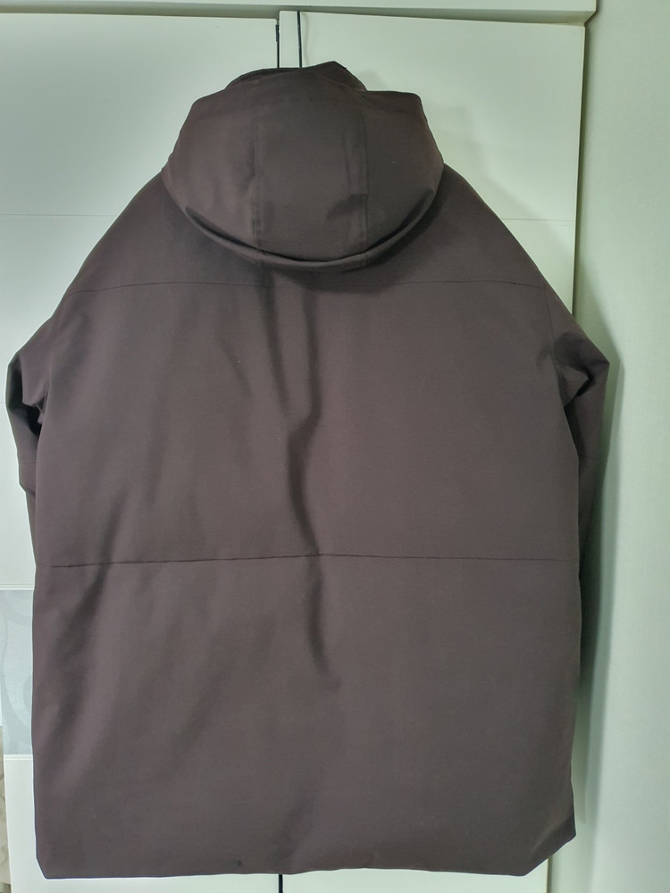 (새상품) 띠어리 울 혼방 발수 파카 롱패딩 코트 자켓--1