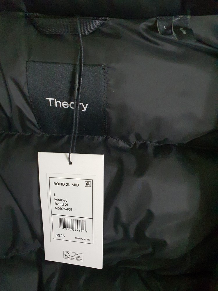 (새상품) 띠어리 울 혼방 발수 파카 롱패딩 코트 자켓--5