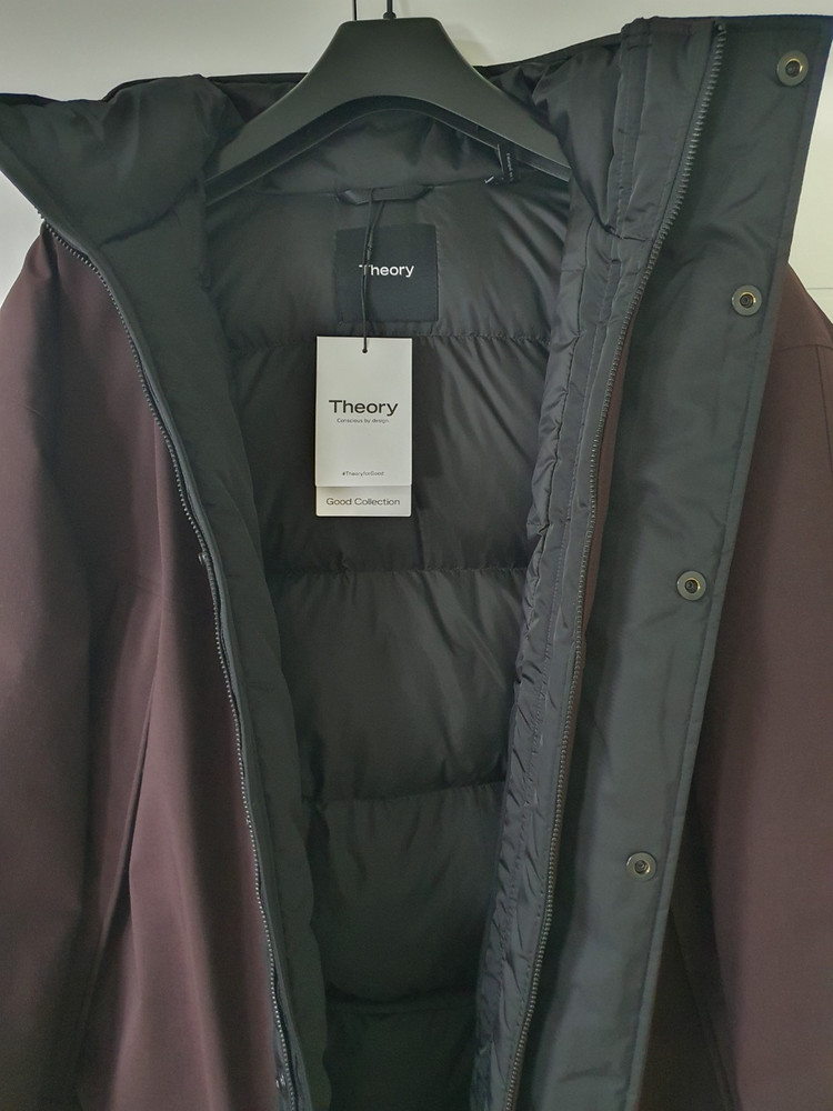 (새상품) 띠어리 울 혼방 발수 파카 롱패딩 코트 자켓--2