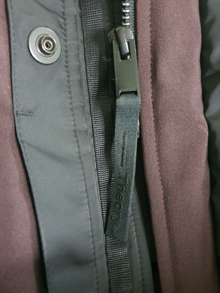 (새상품) 띠어리 울 혼방 발수 파카 롱패딩 코트 자켓--6