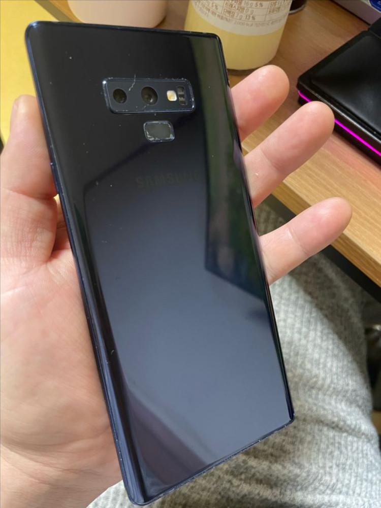 갤럭시노트9 아쿠아마린 512기가 단품 판매--8