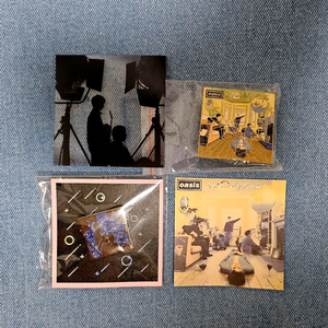 오아시스 금속 뱃지 일괄