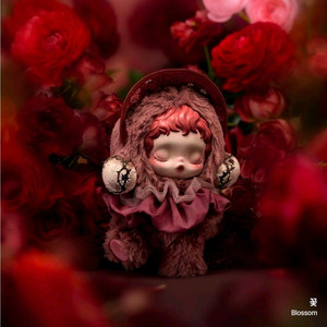 팝마트 정품 스컬판다 빛의정원 인형 키링