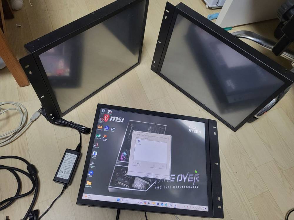 TOPTECH S170산업용17인치 LCD터치 모니터팜--1