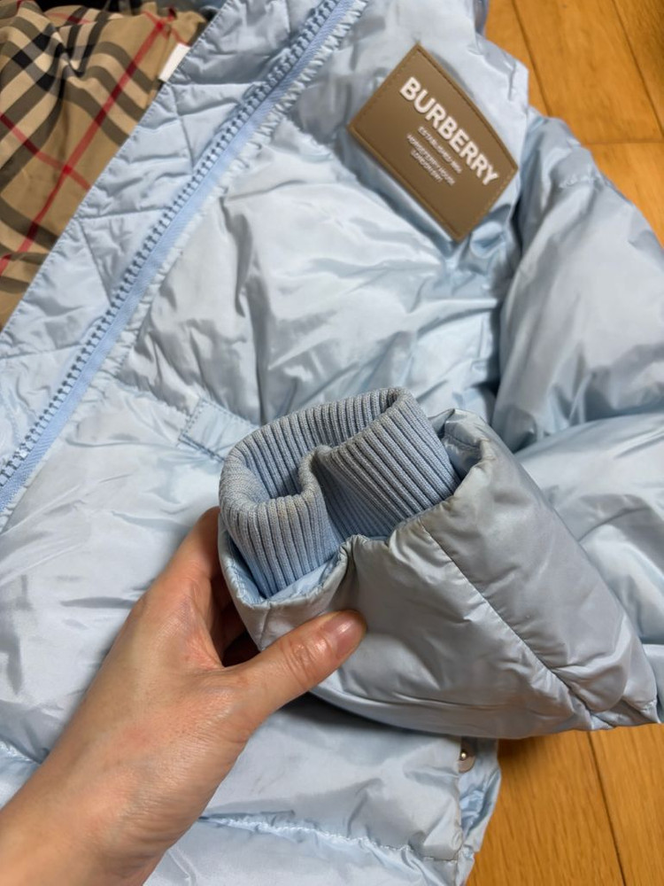 버버리 키즈 패딩 8y--3