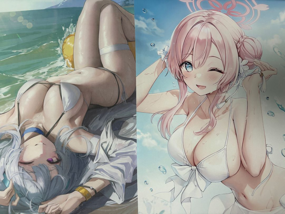 블루아카이브 족자봉 이미지