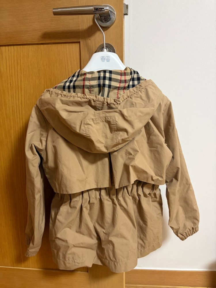 버버리키즈 트렌치 코트--1