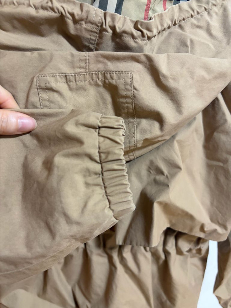 버버리키즈 트렌치 코트--3