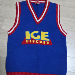 아이스비스킷 145사이즈 니트 조끼