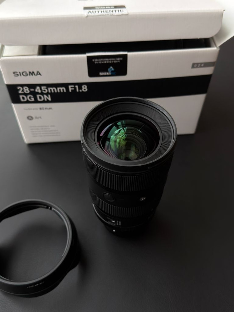 시그마소니마운트 28-45mm F1.8 표준 줌 렌즈--1