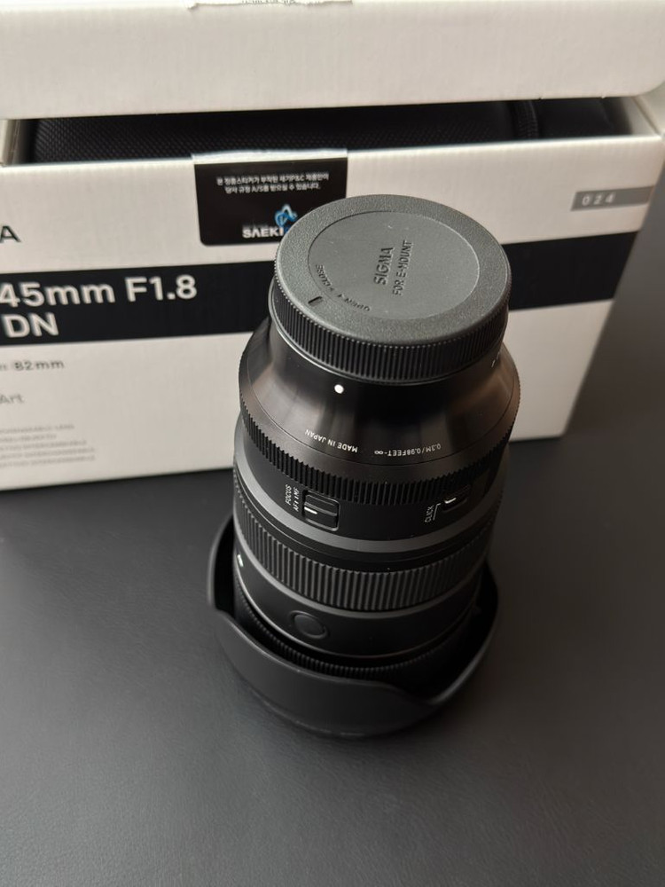 시그마소니마운트 28-45mm F1.8 표준 줌 렌즈--4