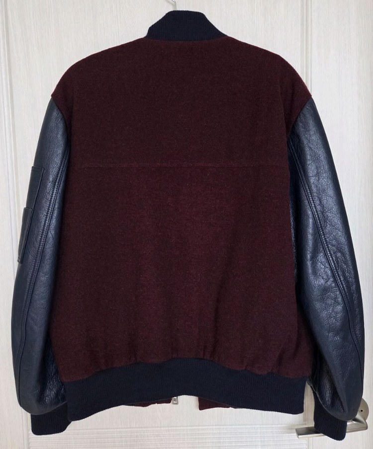 맥퀸 바시티 레더자켓--1