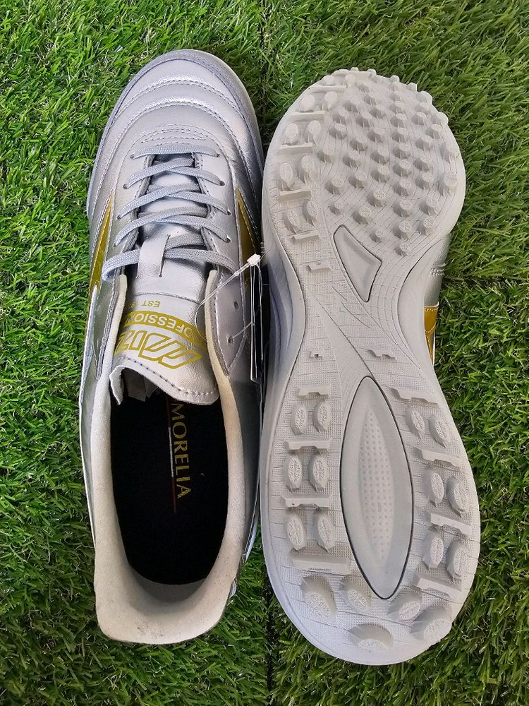 [타임세일]미즈노 모렐리아 살라 프로 TF Platinum Silver팩--4