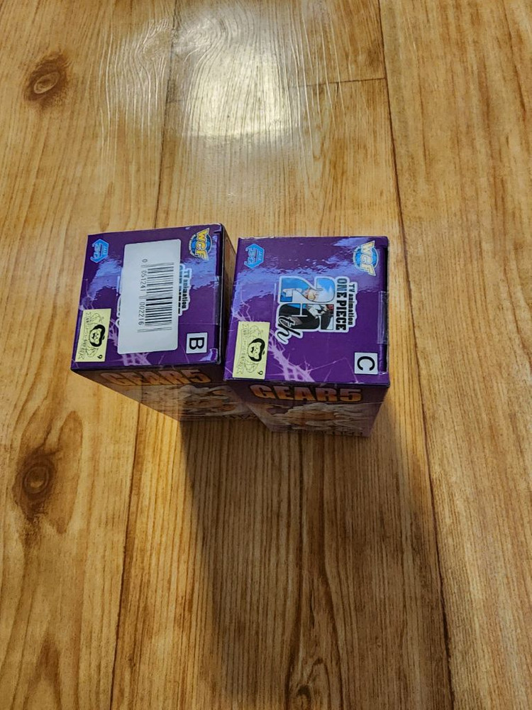 반프레스토 원피스 루피 기어5 월드콜렉터블 피규어 2종--3