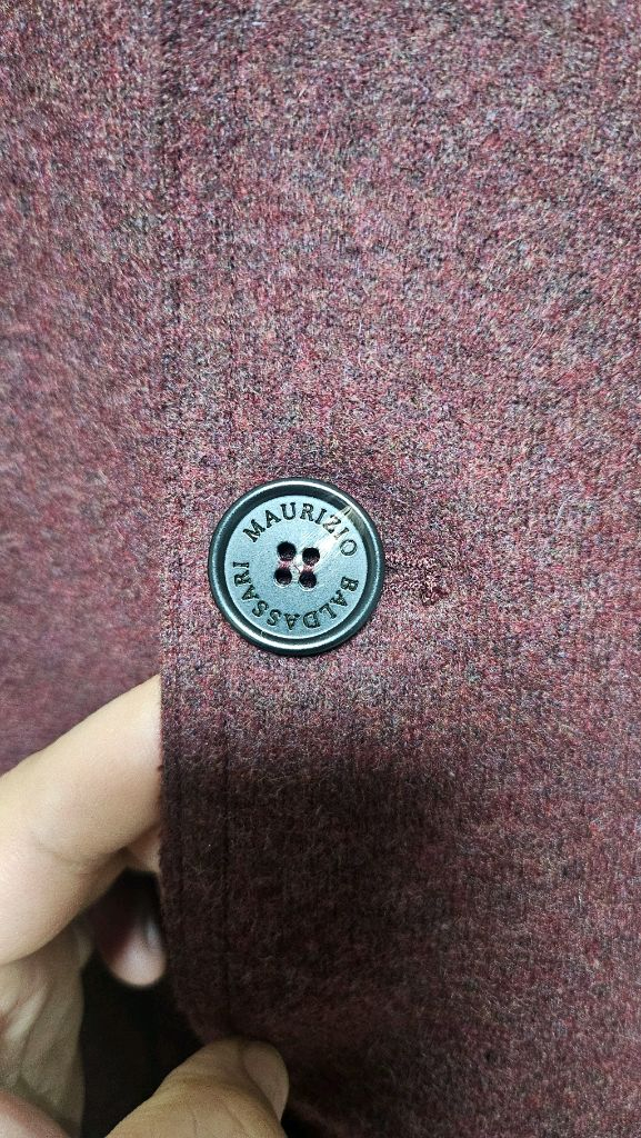 밀라노의 우아함을 입다, 마우리찌오 발다사리 캐시미어 100% 자켓 (105)--2