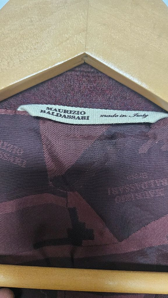 밀라노의 우아함을 입다, 마우리찌오 발다사리 캐시미어 100% 자켓 (105)--6