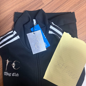 떠그클럽x아디다스 한정판 트랙탑 져지 xl