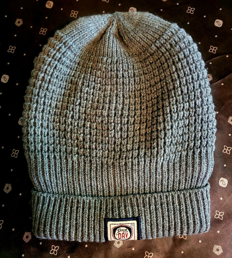 [미착용 새상품] SUPERDRY 슈퍼드라이 양털비니--1