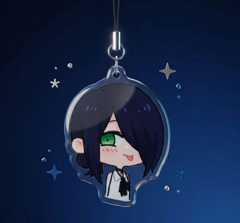 체인소맨 레제 아크릴키링 한정판매--0