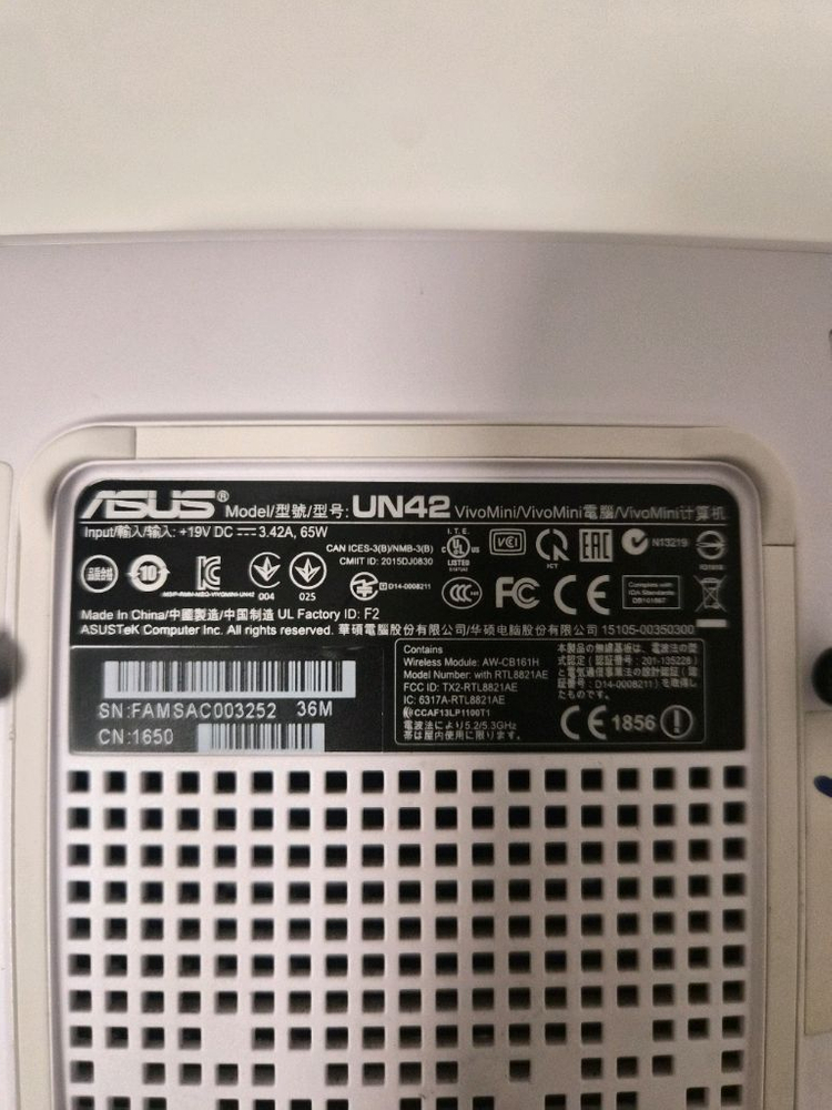 미니PC ASUS UN42 팜니다 #1-1--6