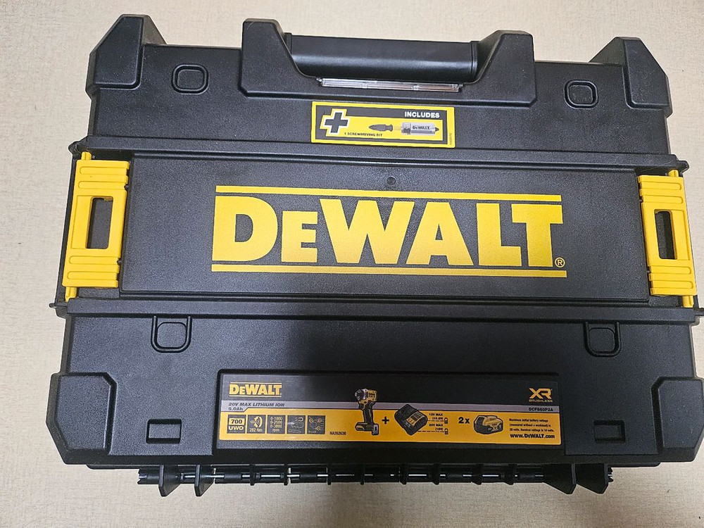 디월트임팩드릴 DCF 860(오리지널 정품 미사용)--5