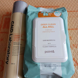 (새상품)CNP 미스트 & point& 클렌징 티슈