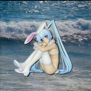 희귀) 마브러브 얼터너티브 야시로 카스미 흰토끼 1/6 고전 피규어