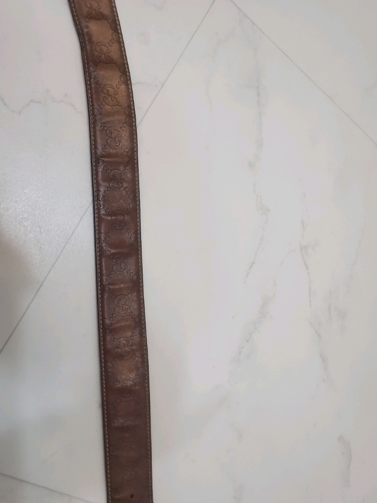 정품 구찌 벨트--3