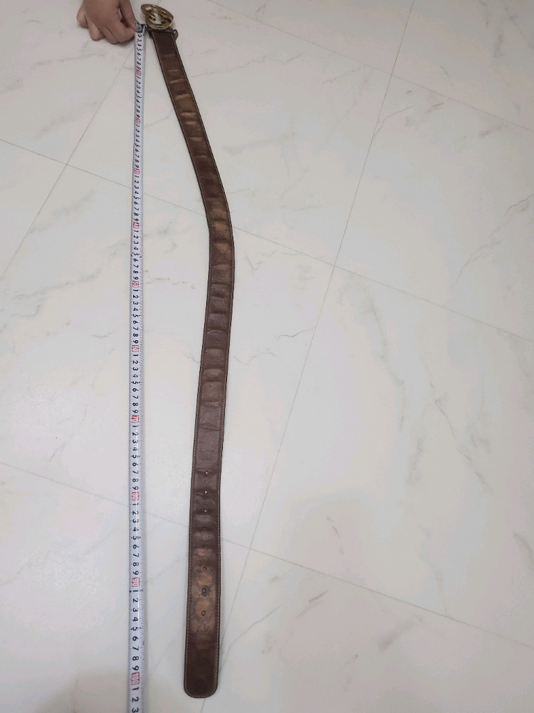 정품 구찌 벨트--9