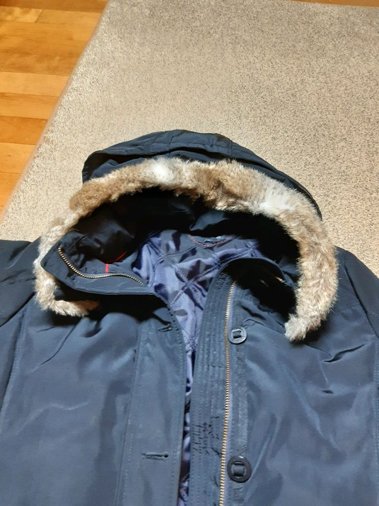 타미힐피거 롱패딩 M사이즈(다크네이비) 이미지