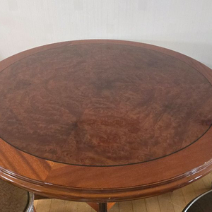 원목 다이닝테이블 원형식탁