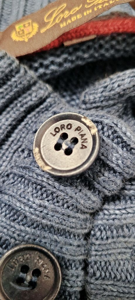 로로피아나 하프가디건--5