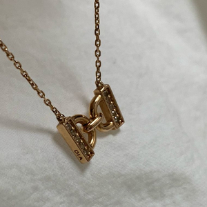 디디에두보 14k 다이아 목걸이