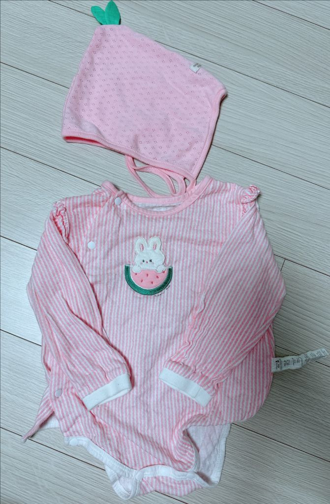 오가닉맘 바디수트 80--1