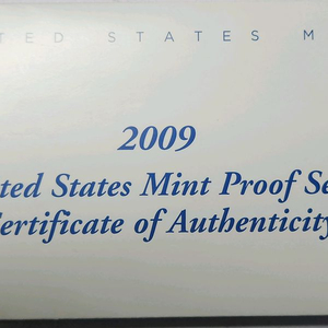 골드색 4개 세트 프루프동전 미국주화 링컨 탄생기념 역대 대통령 1$ 2009 S