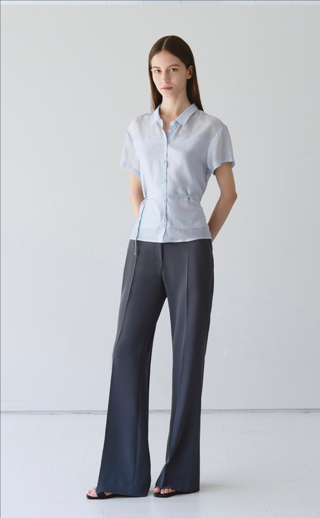 하와 마레아 썸머 부츠컷 슬랙스 챠콜 숏 M 완전새상품--4