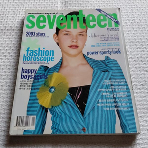 2003년 쎄븐틴 휘성 성시경 조승우 류수영 신화 강동원 신민아