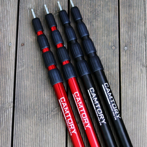 캠토리슬라이딩 폴대 24블랙 2개 1세트