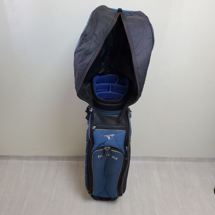 브리지스톤 투어스테이지 캐디백 골프백 골프가방 블루 이미지