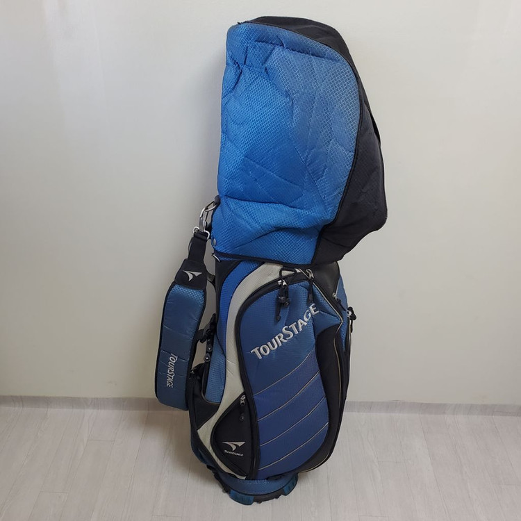 브리지스톤 투어스테이지 캐디백 골프백 골프가방 블루 이미지