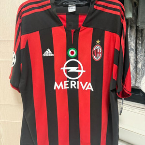 [해외2XL] 아디다스 03/04 AC밀란 홈 NO.13 네스타 챔스