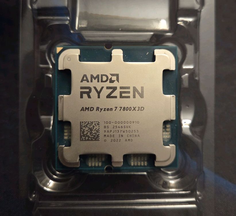 AMD 7800X3D 국내 멀티팩 정품--2