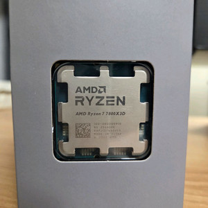 AMD 7800X3D 국내 멀티팩 정품