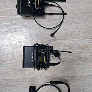 소니 방송용 무선 마이크 시스템 세트