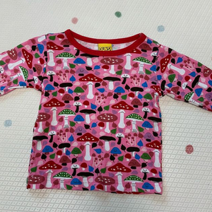 던스 핑크 버섯 상의86, 배기7480 세트