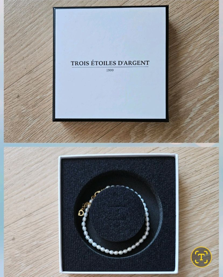 메타다이아 담수진주팔찌.선물로도--3