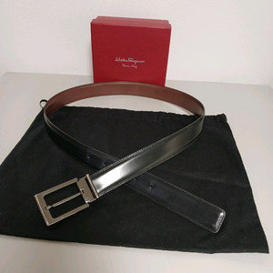 페라가모 은장 양면 가죽벨트 정품