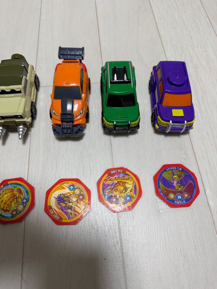 공룡메카드 캡쳐카 6종 일괄 이미지