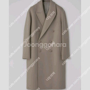 쿠어 coor MTR 오버핏 더블 롱 코트 L (모카) 오버핏으로 예뻐요 이미지