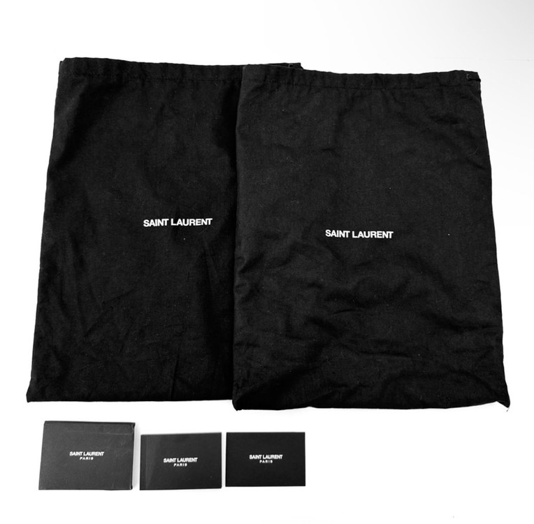 [35] YSL 생로랑 여성 레더 클래식 하이 레그 가죽 롱 부츠 브라운--9